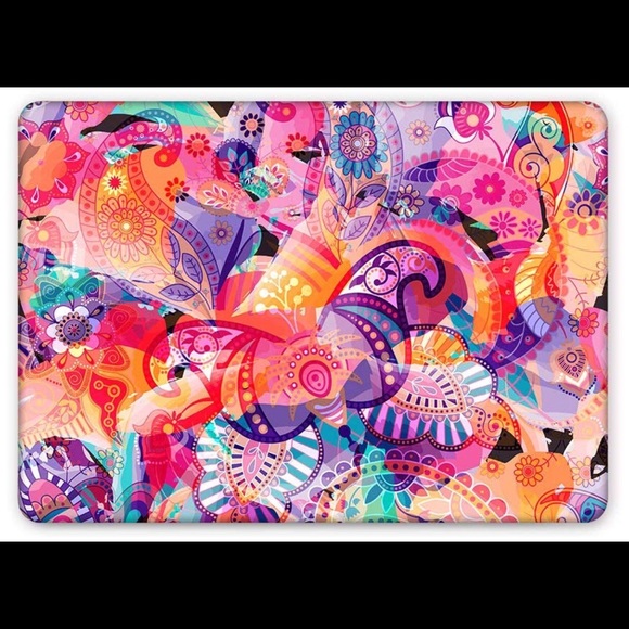 Floral Print Hard Case Macbook Air 11.6" - Picture 4 of 8